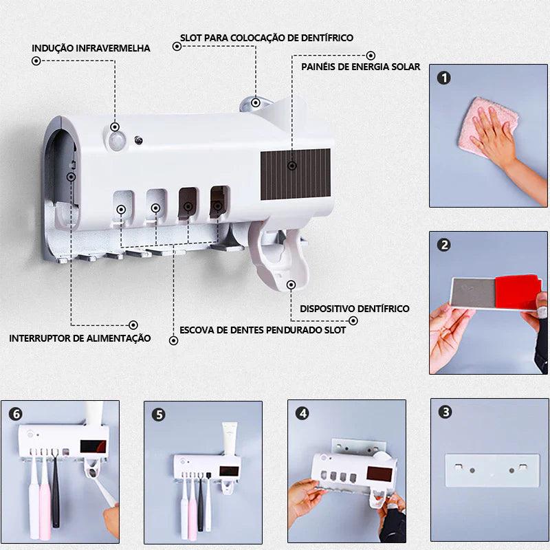 Dispensador Automático para Pasta de Dente