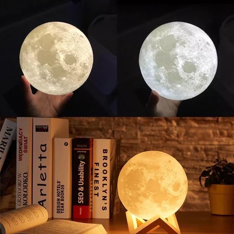 Umidificador e Luminária lunar