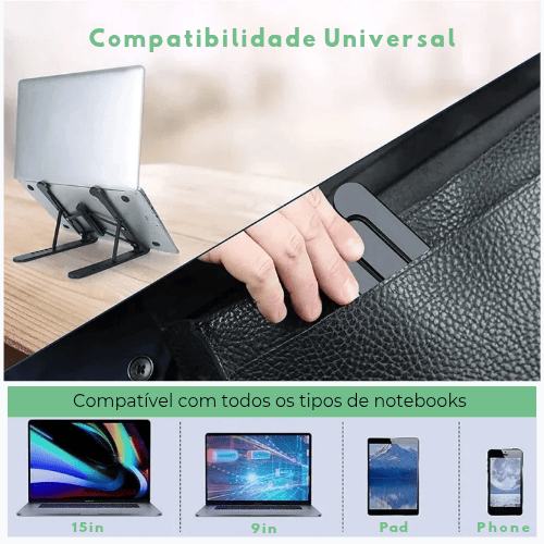 Suporte Compacto Para Notebook