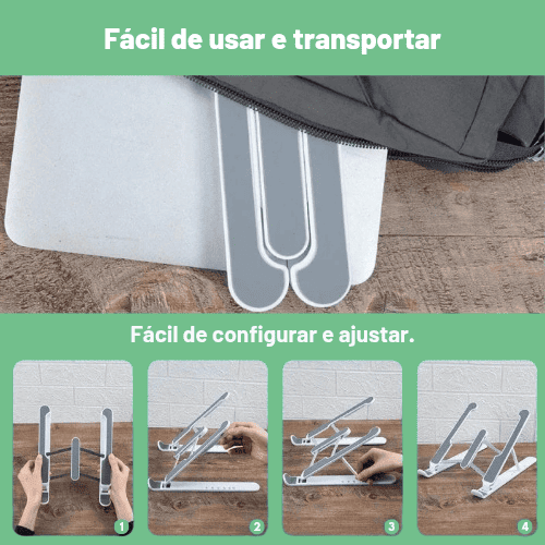 Suporte Compacto Para Notebook